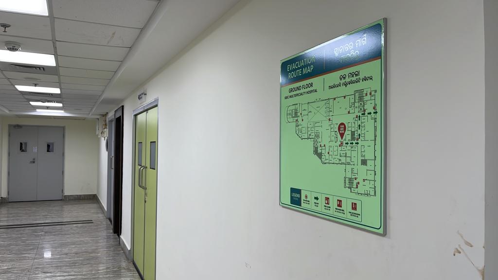 fire safety signage Bhubaneswar