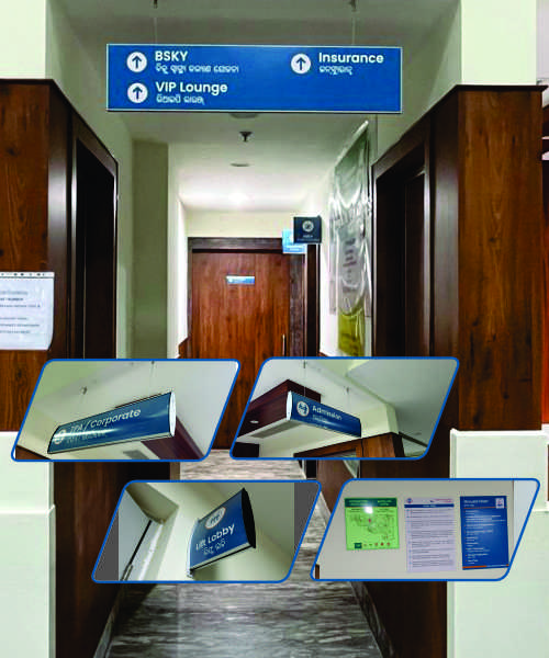 Internal Directional Signage IGKC Hospital