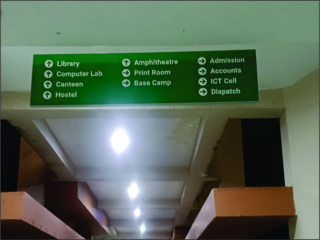 Directional Signage KIIT