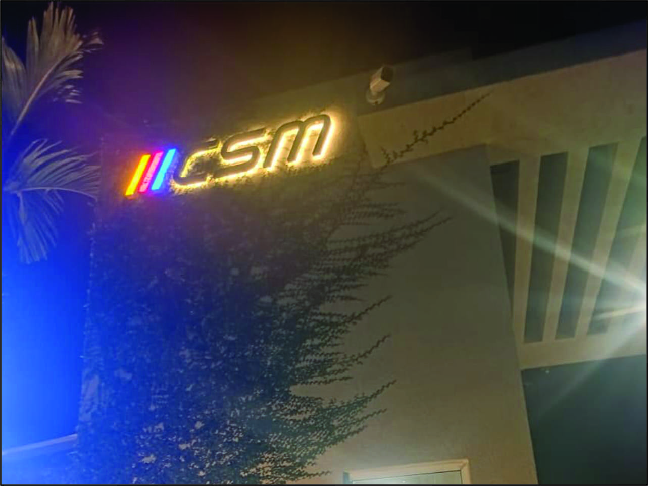 LED 3D Letter CSM