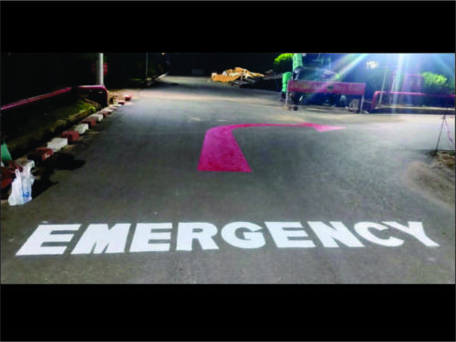 Emergency-Road-signage-Kalinga-Hospital