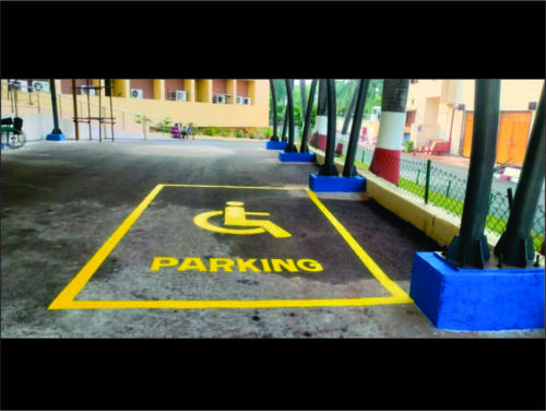 Parking-Road-signage-Kalinga-Hospital